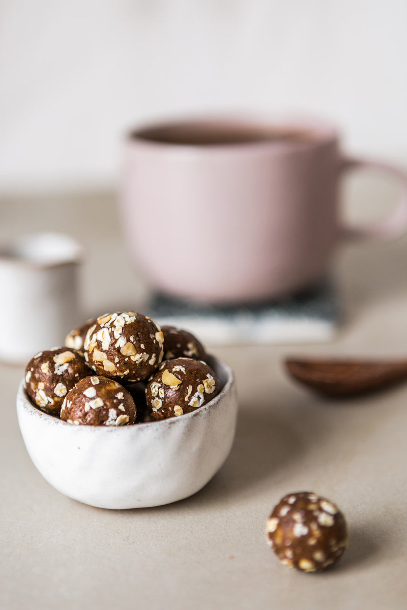 Ballsy coffee oat muffins high fibre case of 10 - British product