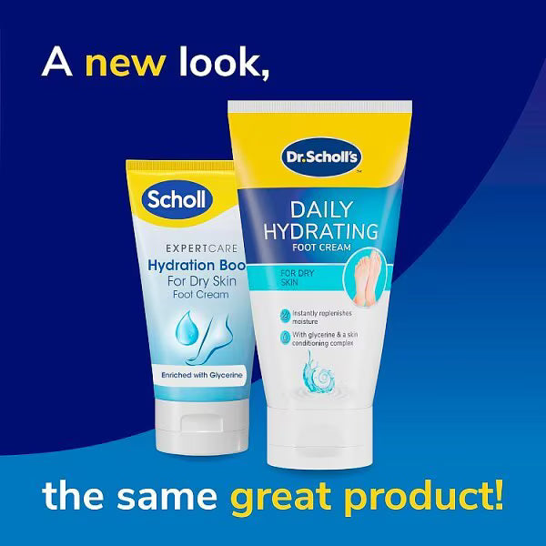 Dr. Scholl's Daily Hydrating Foot Cream 150ml - British product