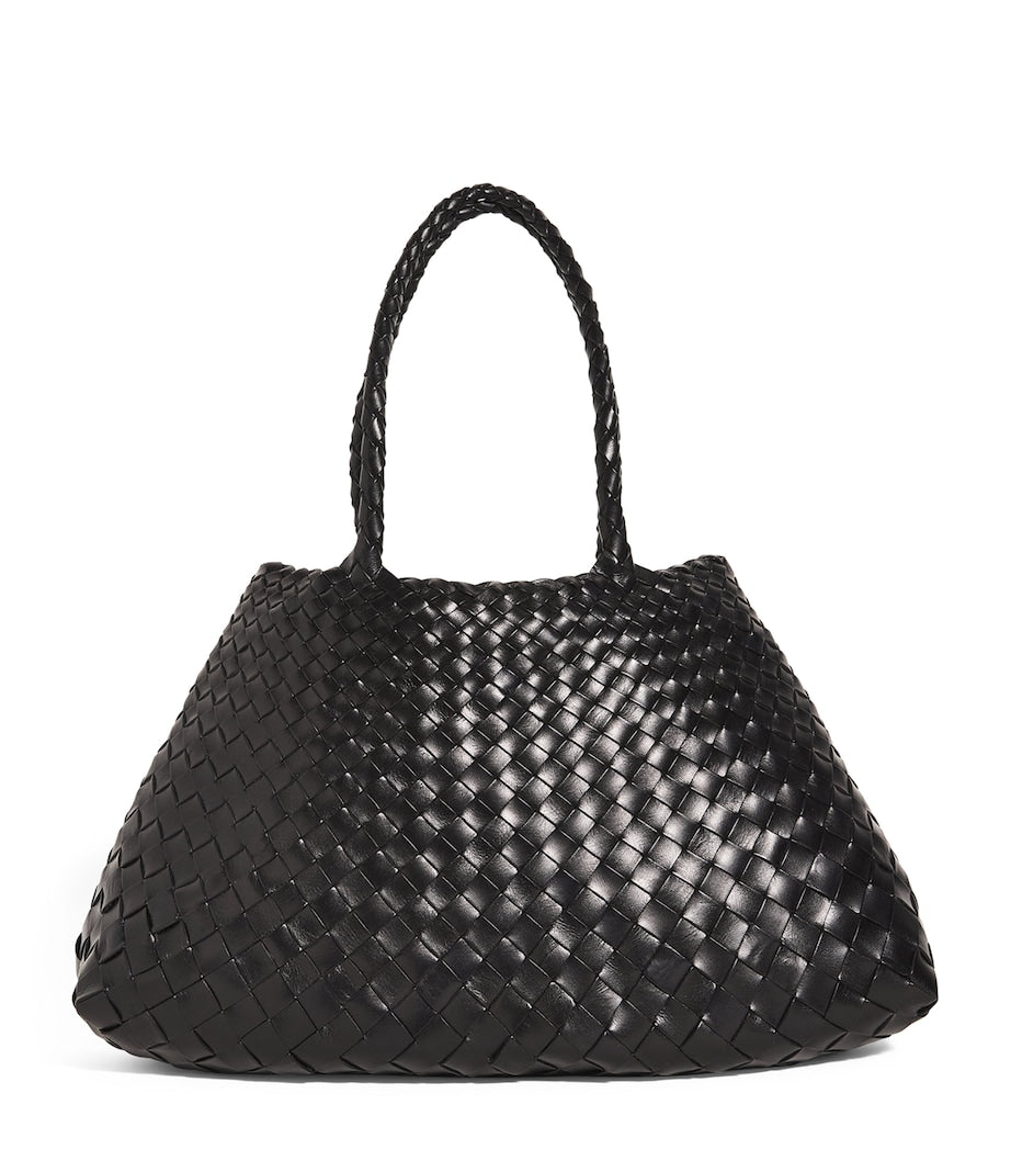 Dragon Diffusion large Santa Croce tote bag in leather, British brand