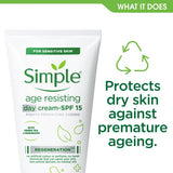 Simple Regeneration Age Resisting Day Cream SPF 15 50ml GOODS Sainsburys   