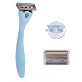 FFS Beauty Razor Kit - Premium Bubblegum Handle 2 Blades GOODS Superdrug   