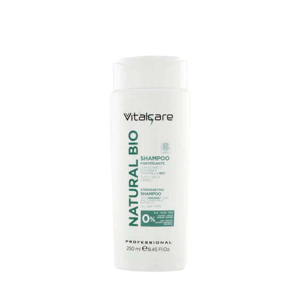 Vitalcare Natural Bio Fortifying Hair Shampoo 250ml (British brand)