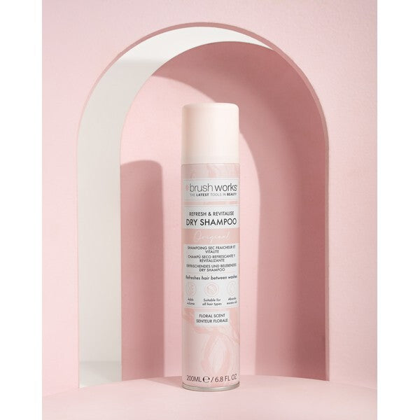 Brushworks floral dry shampoo 200ml, UK version