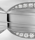 Bvlgari B.zero1 three-band white gold ring, imported from the UK