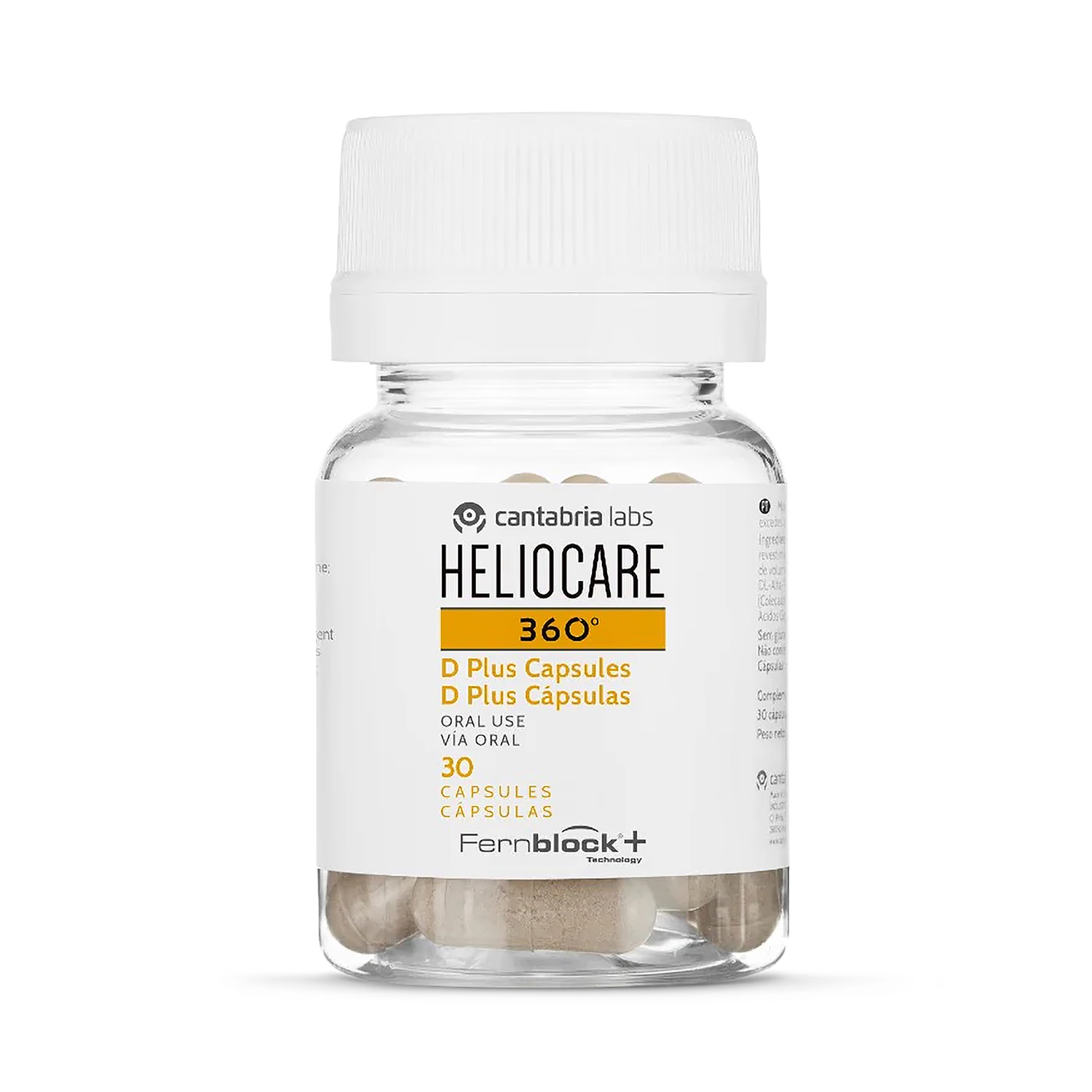 Heliocare 360 capsules food supplement 30 count, imported from the UK