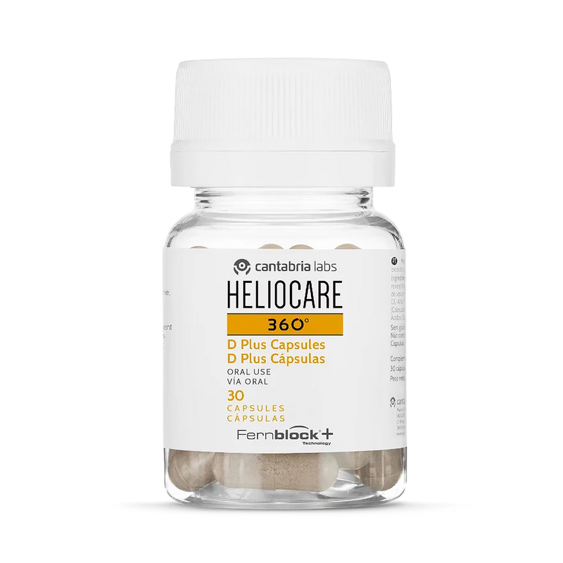 Heliocare 360 capsules food supplement 30 count, imported from the UK