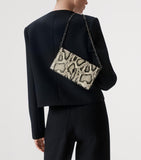 Christian Louboutin Bettina snakeskin clutch bag (British brand)