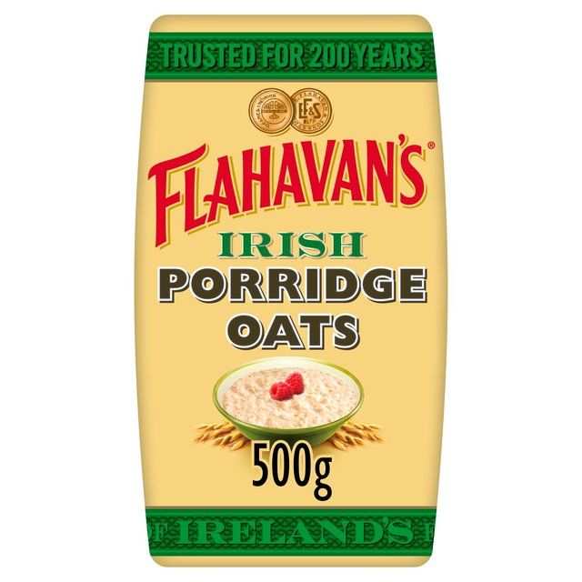 Flahavan's Porridge Oats Irish   500g Food Cupboard M&S   