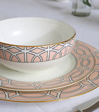 O.W. London Loop dessert plates 21cm, imported from the UK