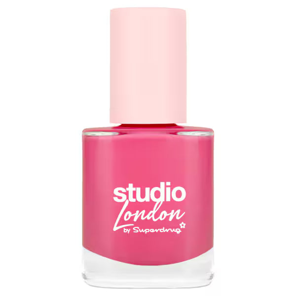 Studio London Hot Hot Pink Nail Polish (British brand)