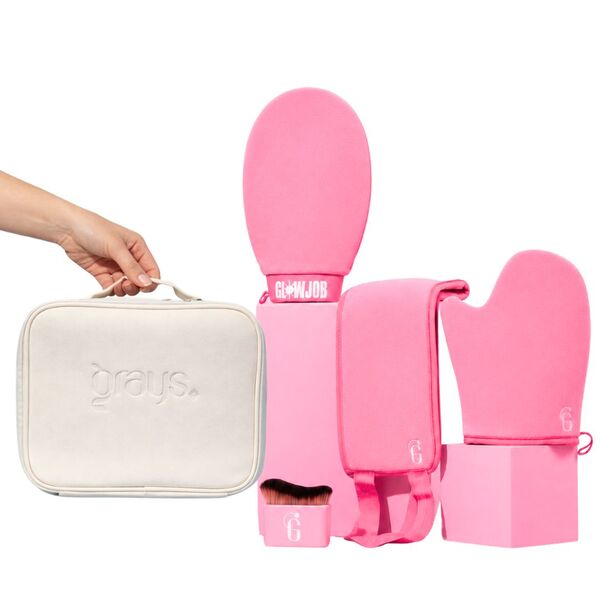 Glowjob full pleasure tanning kit Pink Edition (British brand)
