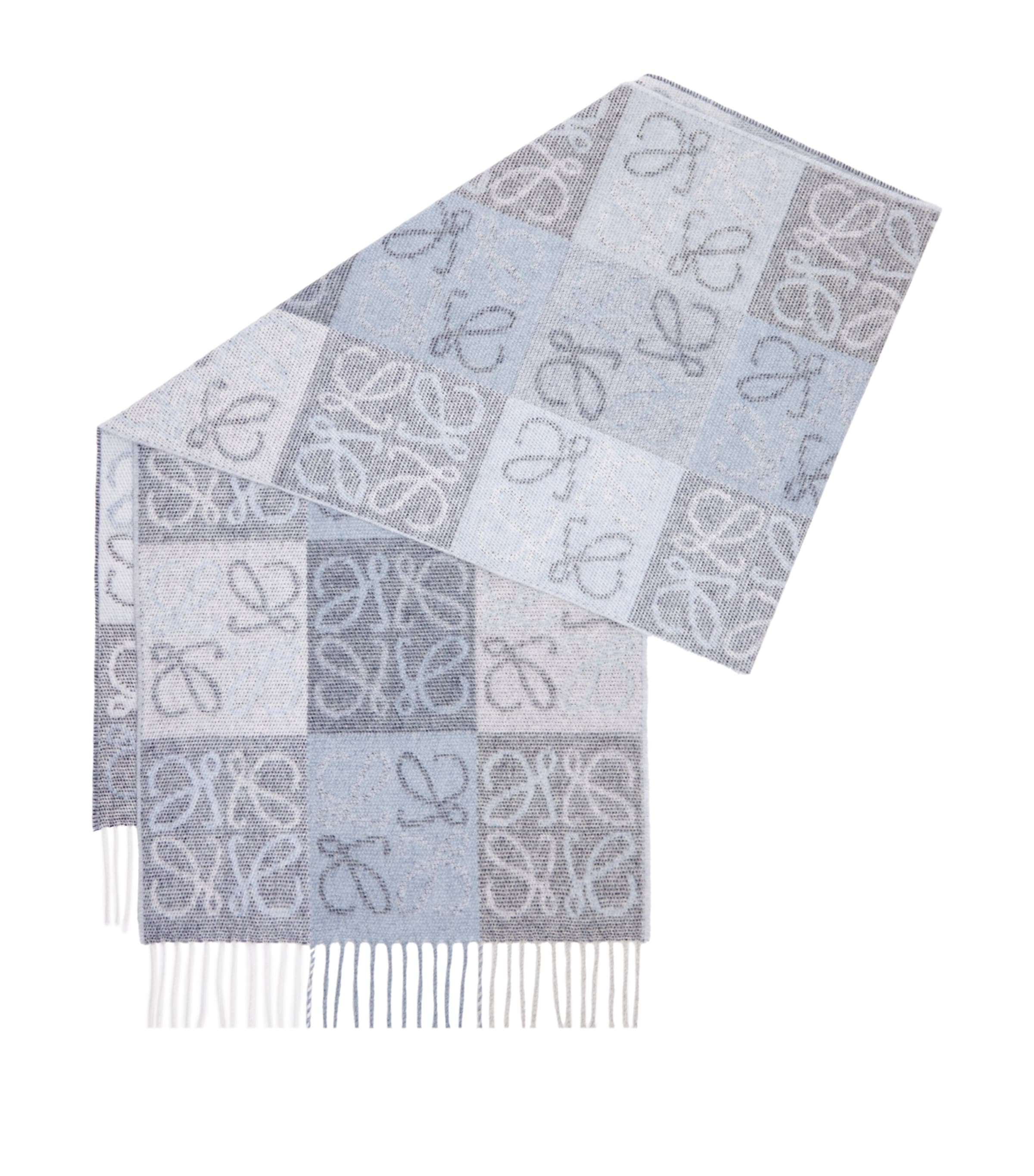 LOEWE Anagram scarf 38cm x 180cm, imported from the UK
