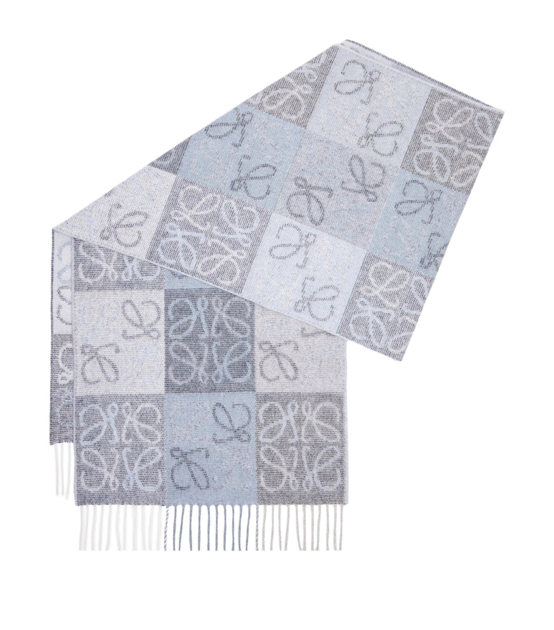 LOEWE Anagram scarf 38cm x 180cm, imported from the UK