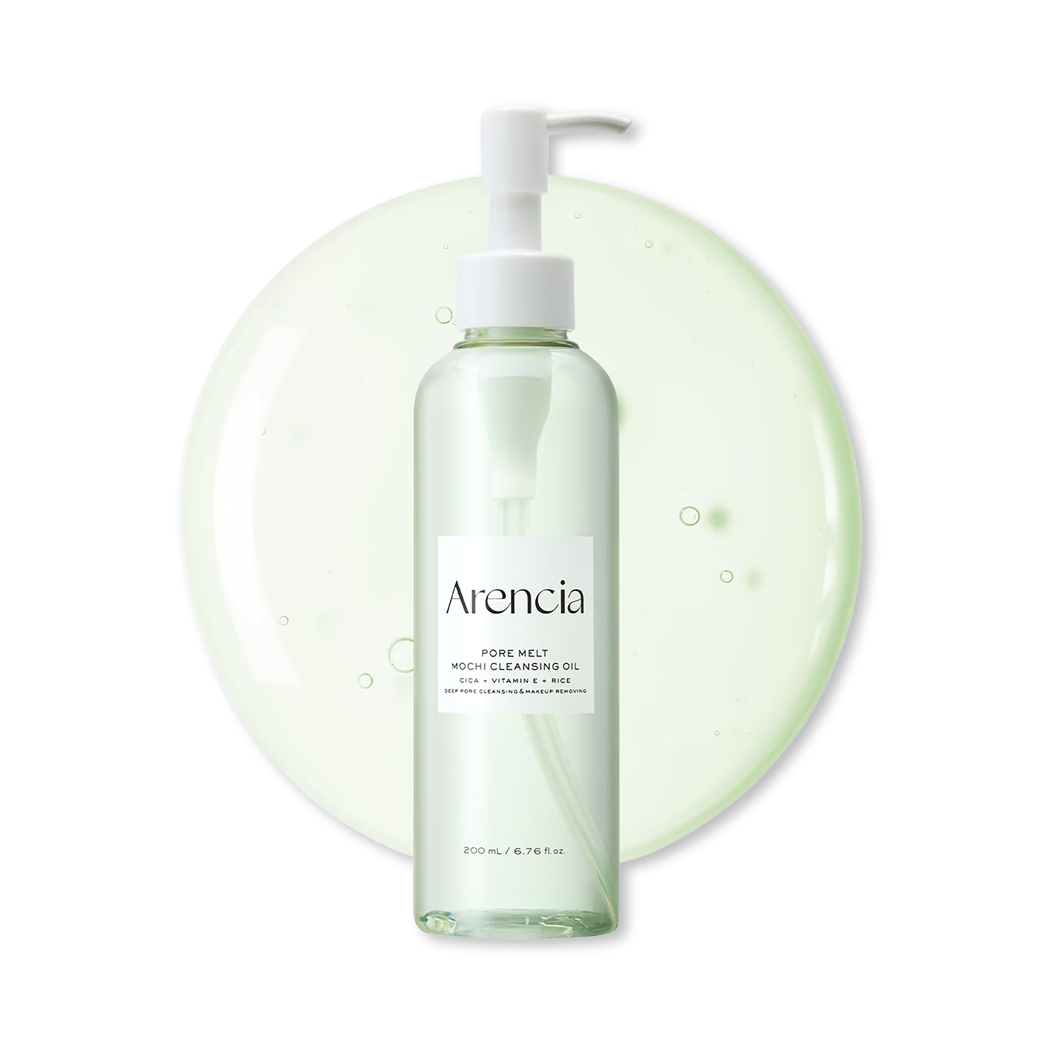 Arencia Pore Melt Mochi Cleansing Oil 200ml (British brand)