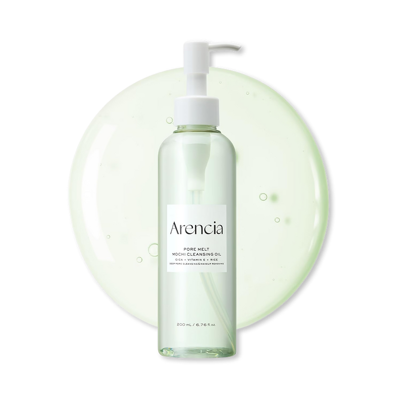 Arencia Pore Melt Mochi Cleansing Oil 200ml (British brand)