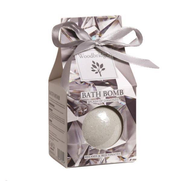 Woodbridge bath bomb Splash Diamonds 140g, UK version