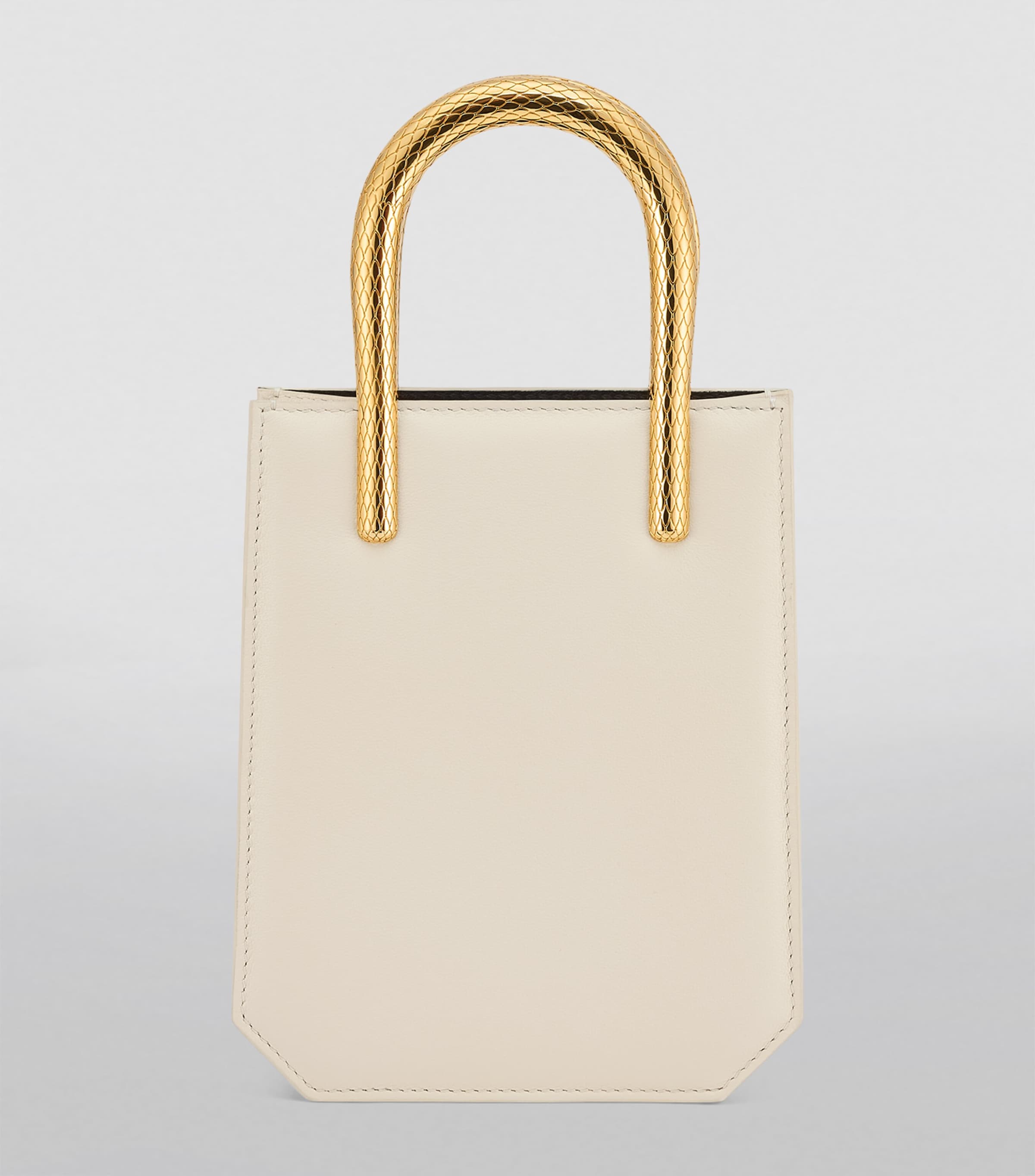 Bvlgari mini leather serpentine tote bag, imported from the UK