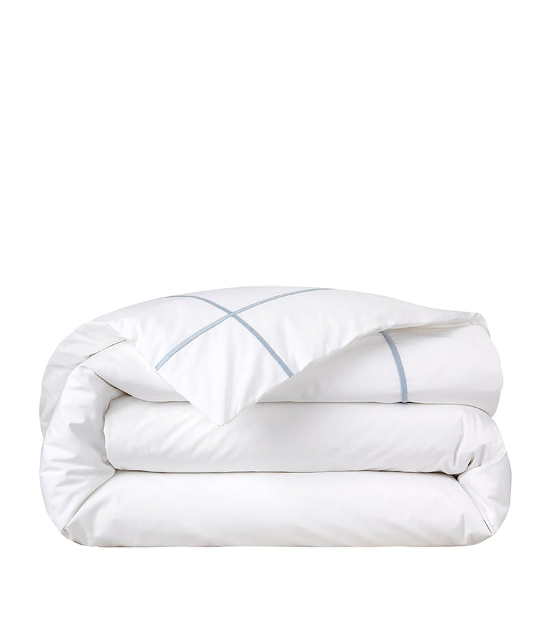 Yves Delorme double duvet cover Athena Celeste 200cm x 200cm (British brand)
