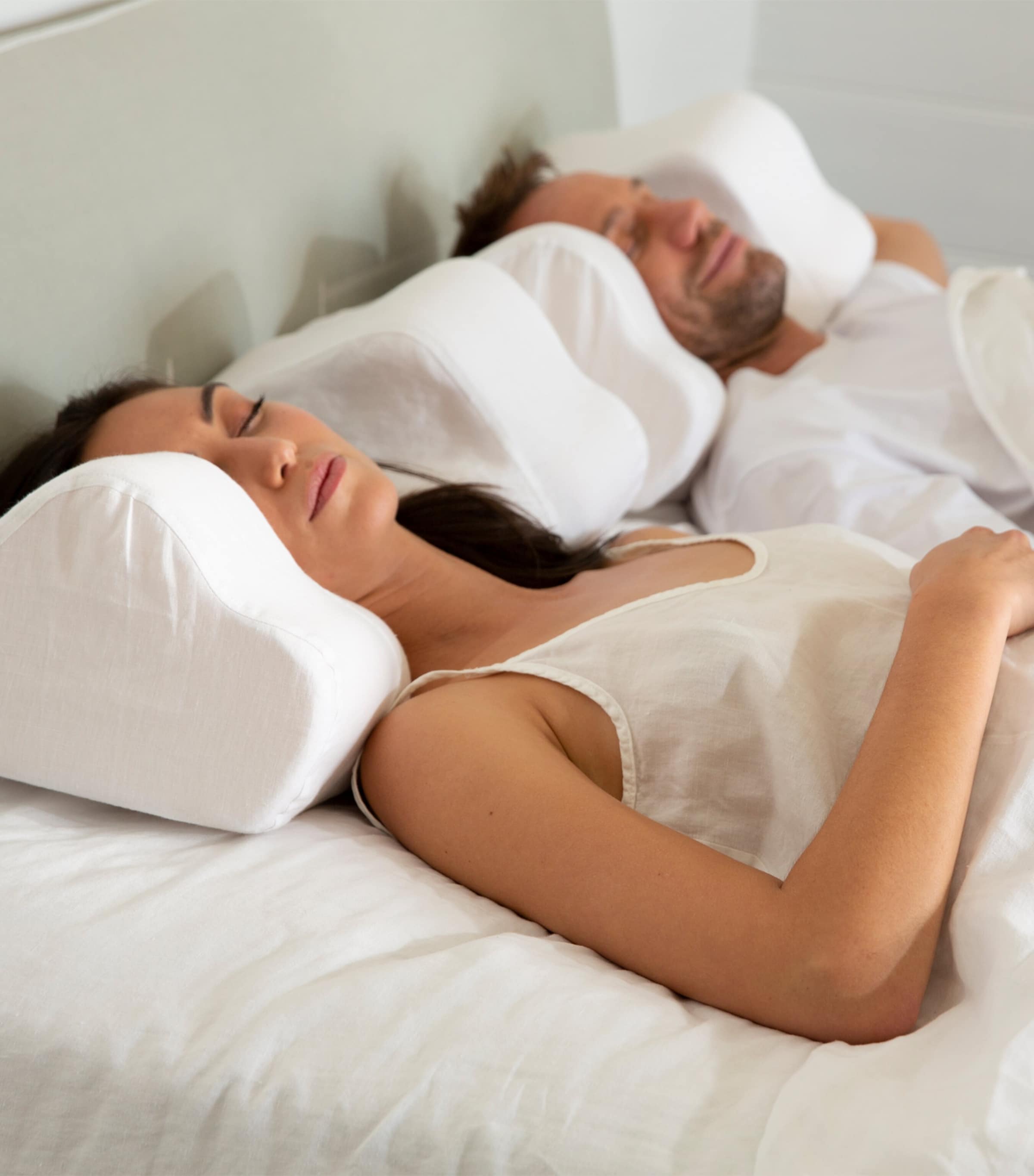 HYOUMANKIND linen back sleep pillowcase 32cm x 57cm, UK version