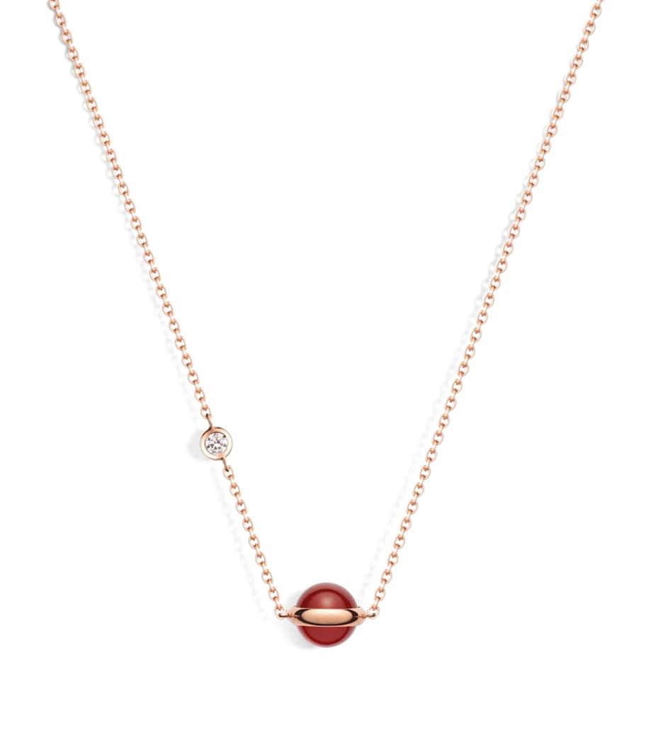 Piaget Possession necklace rose gold carnelian, UK version