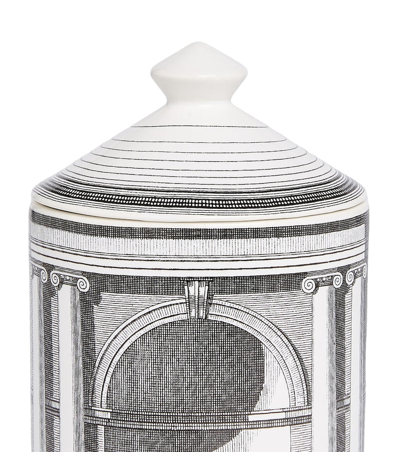 Fornasetti Small Architettura Candle woody Immaginazione scent 310g - British product