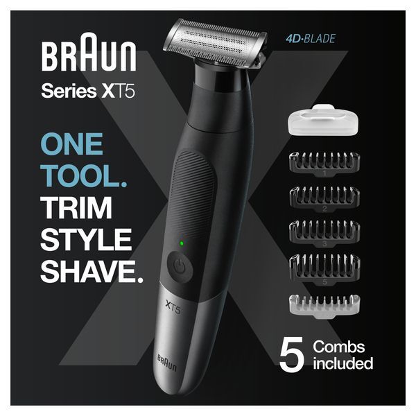 Braun Series Xt5 Beard Trimmer, Xt5100