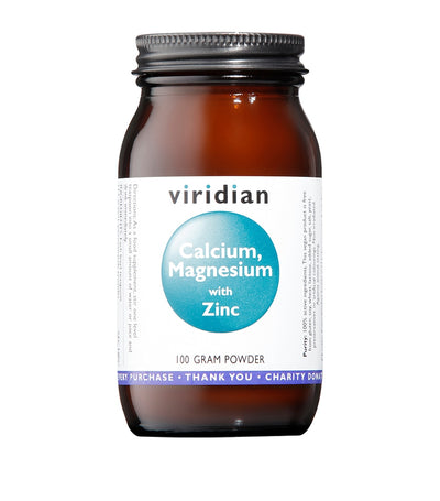 Viridian Calcium, Magnesium mit Zinkpulver Mineralergänzung 100g