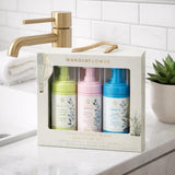 Wanderflower foaming body wash discovery set 3x100ml, imported from the UK