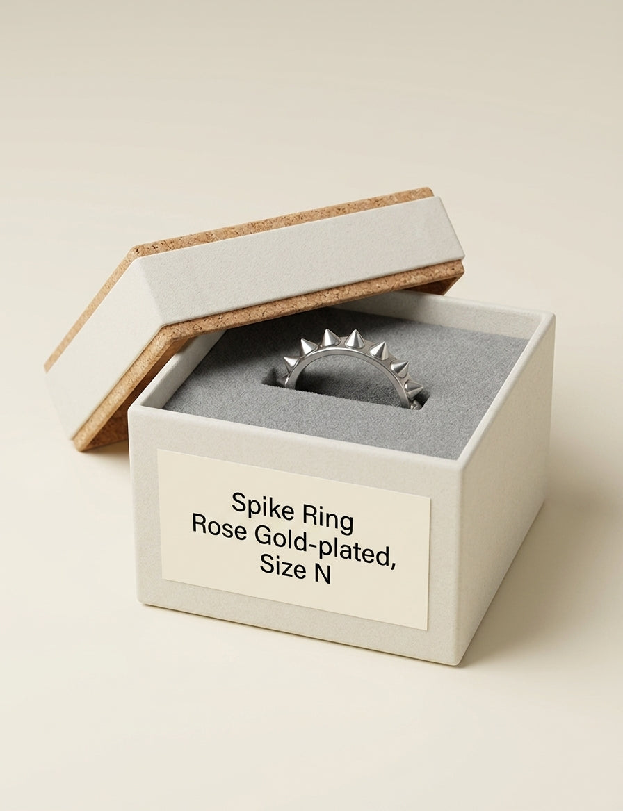 Cartier small 18ct rose gold ring (British brand)