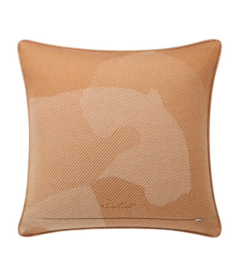 Cartier wool-cashmere Panthère de Cartier cushion 50cm x 50cm - British product