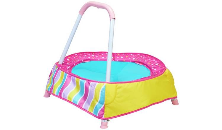 Chad Valley 2 Ft. Toddler Trampoline &amp;ndash; Pink