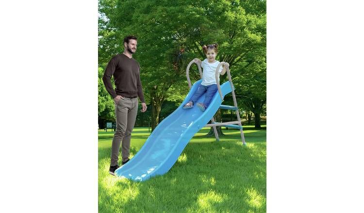 Chad Valley 6ft Kids Wavy Garden Slide