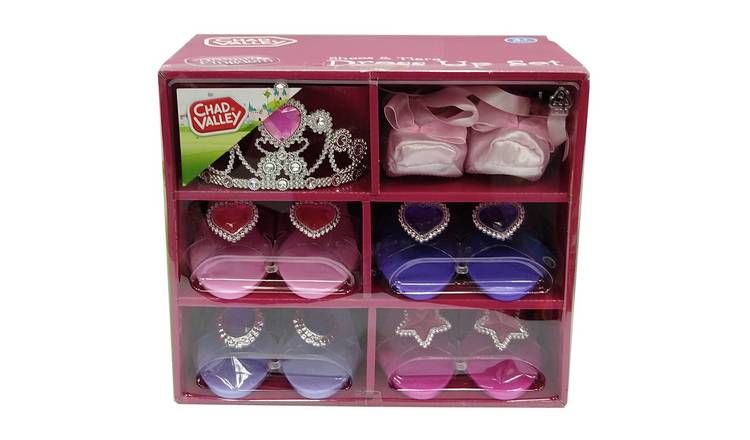 Chad Valley Glamour Shoes - 5 Pack with Tiara