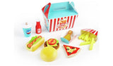 Chad Valley Wooden Burger Gift Set