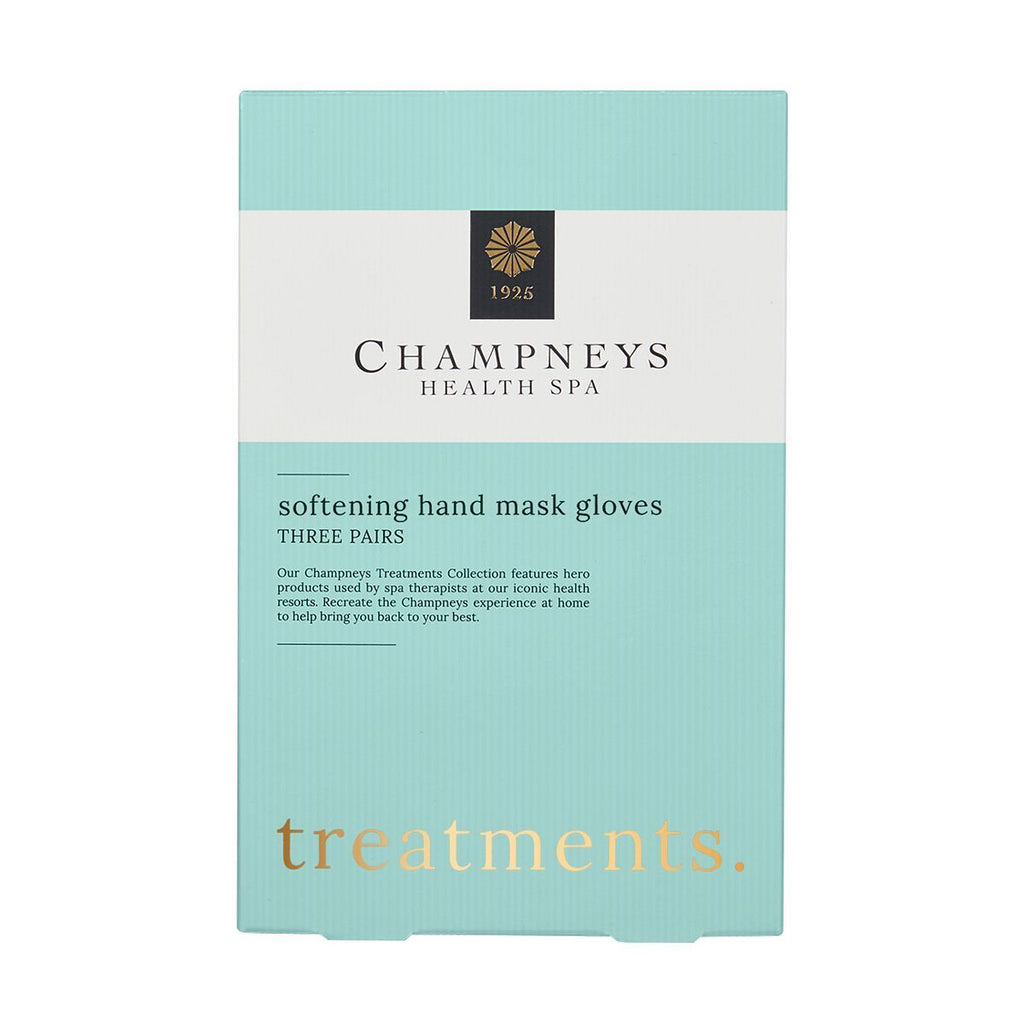 Champneys Treatments Softening Hand Mask Gloves 3x 12ml