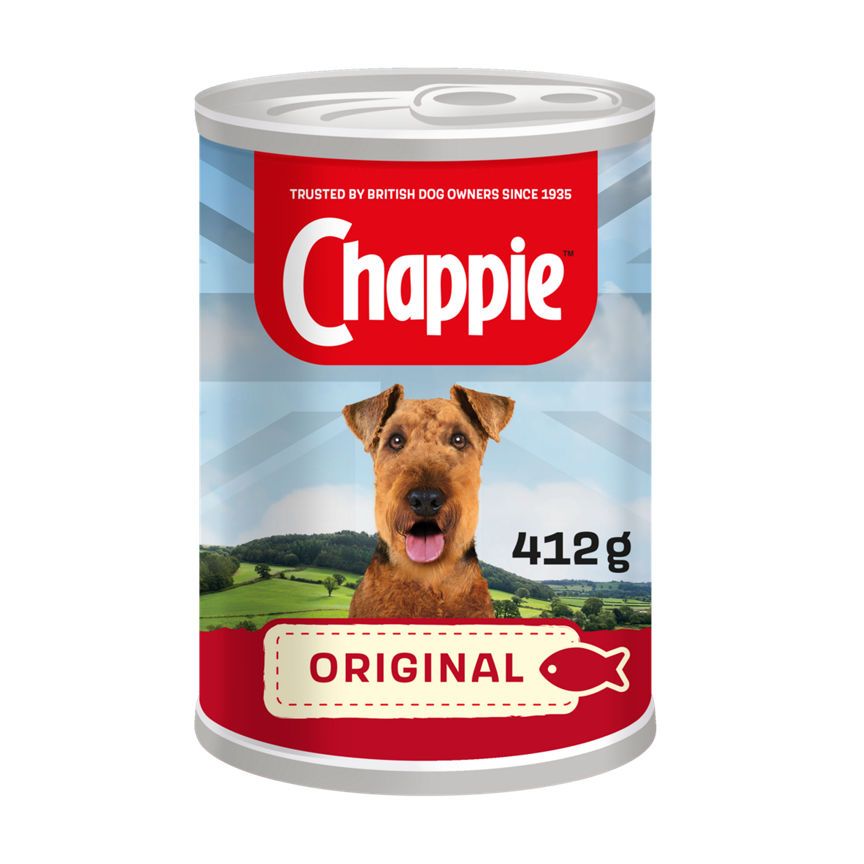 Chappie Adult Wet Dog Food Tin Original in Loaf