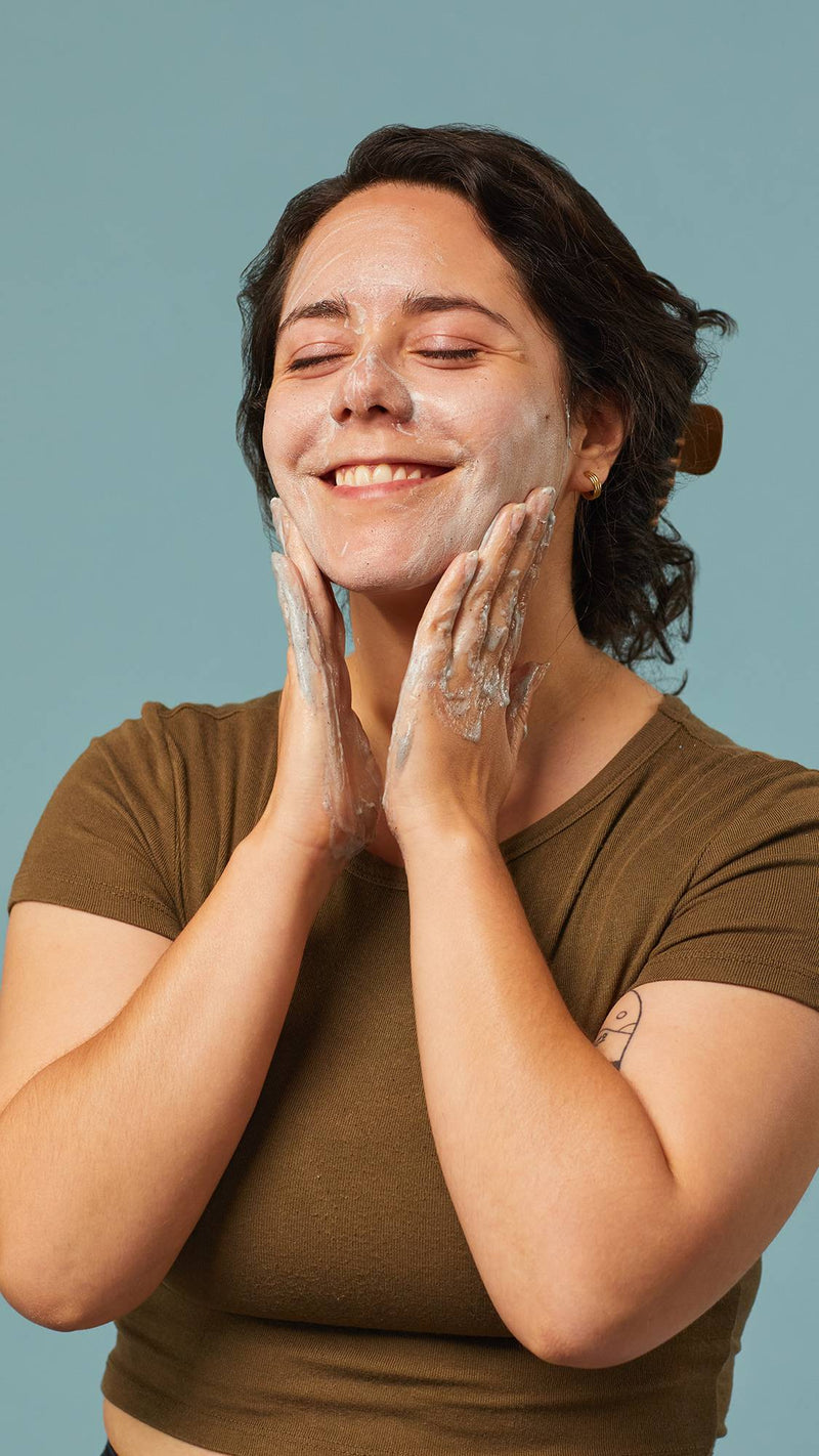 Lush charcoal facial cleansing soap - British product