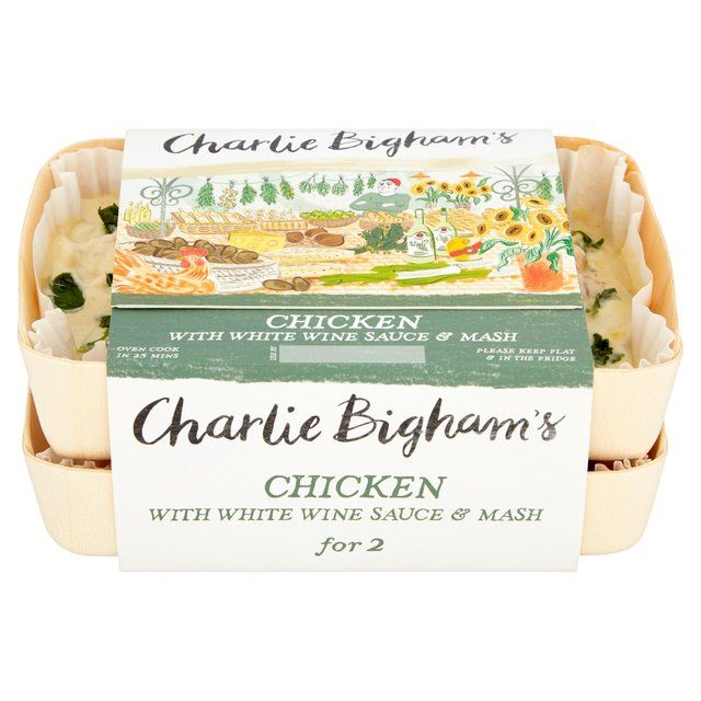 Charlie Bigham's Chicken in White Wine Sauce &amp;amp; Mash for 2   825g