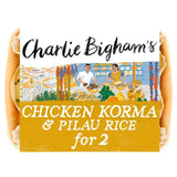 Charlie Bigham's Chicken Korma &amp;amp; Pilau Rice for 2   810g