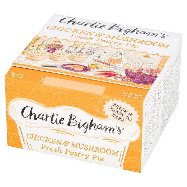 Charlie Bigham's Chicken &amp;amp; Mushroom Full Pastry Pie   270g