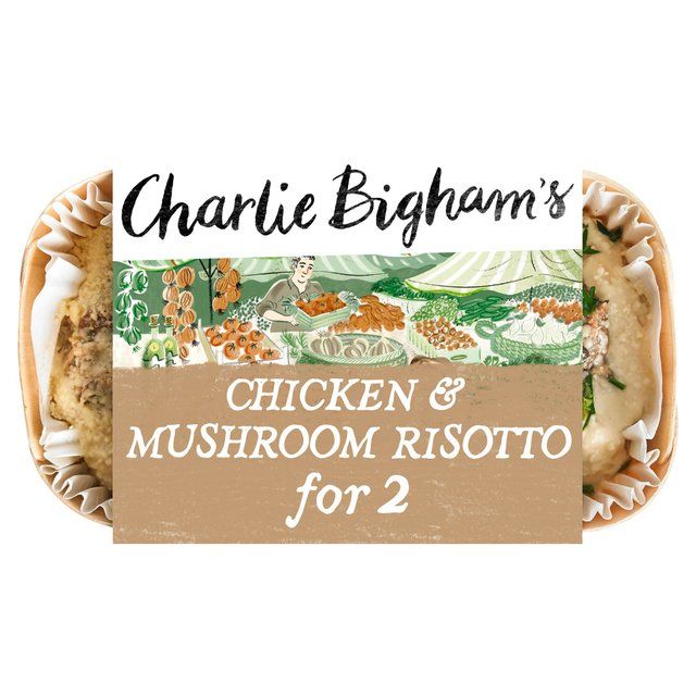 Charlie Bigham's Chicken &amp;amp; Mushroom Risotto for 2    700g