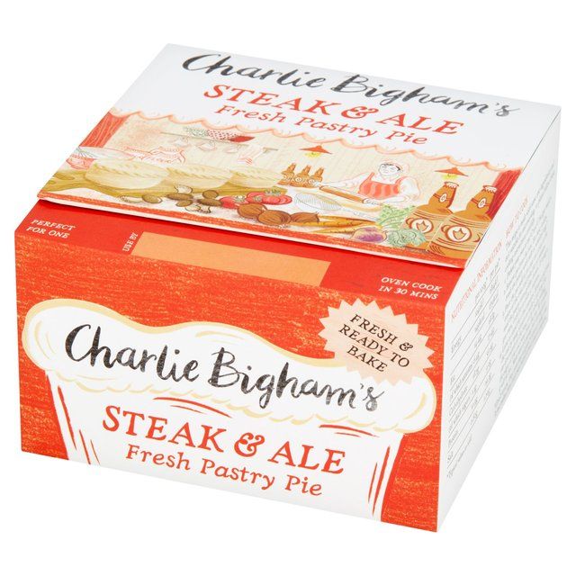 Charlie Bigham's Steak &amp;amp; Ale Full Pastry Pie   270g