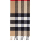 Check Cashmere Scarf