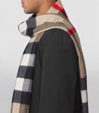 Check Cashmere Scarf