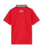 Check-Detail Polo Shirt (3-14 Years)