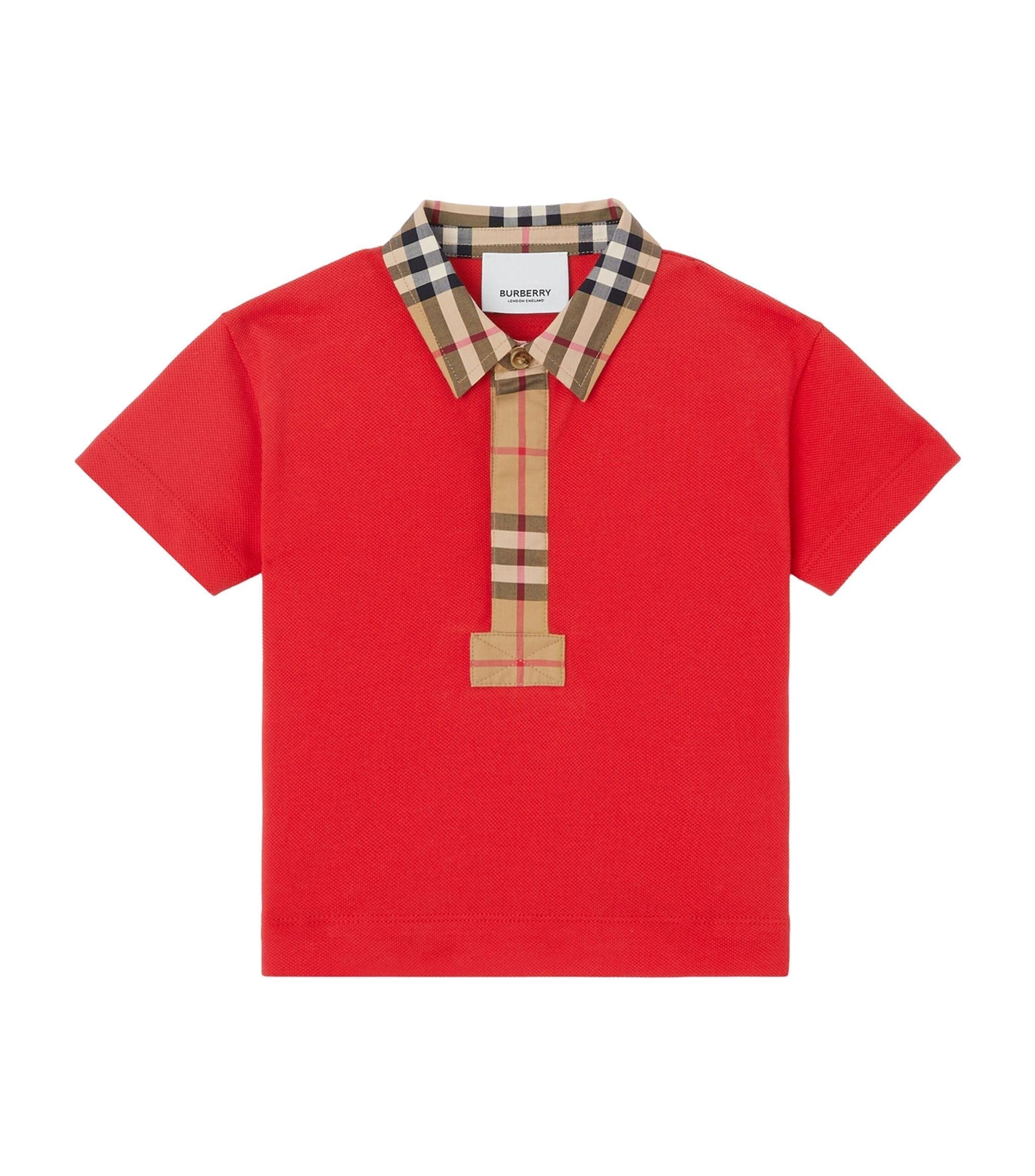 Check-Trim Polo Shirt (6-24 Months)