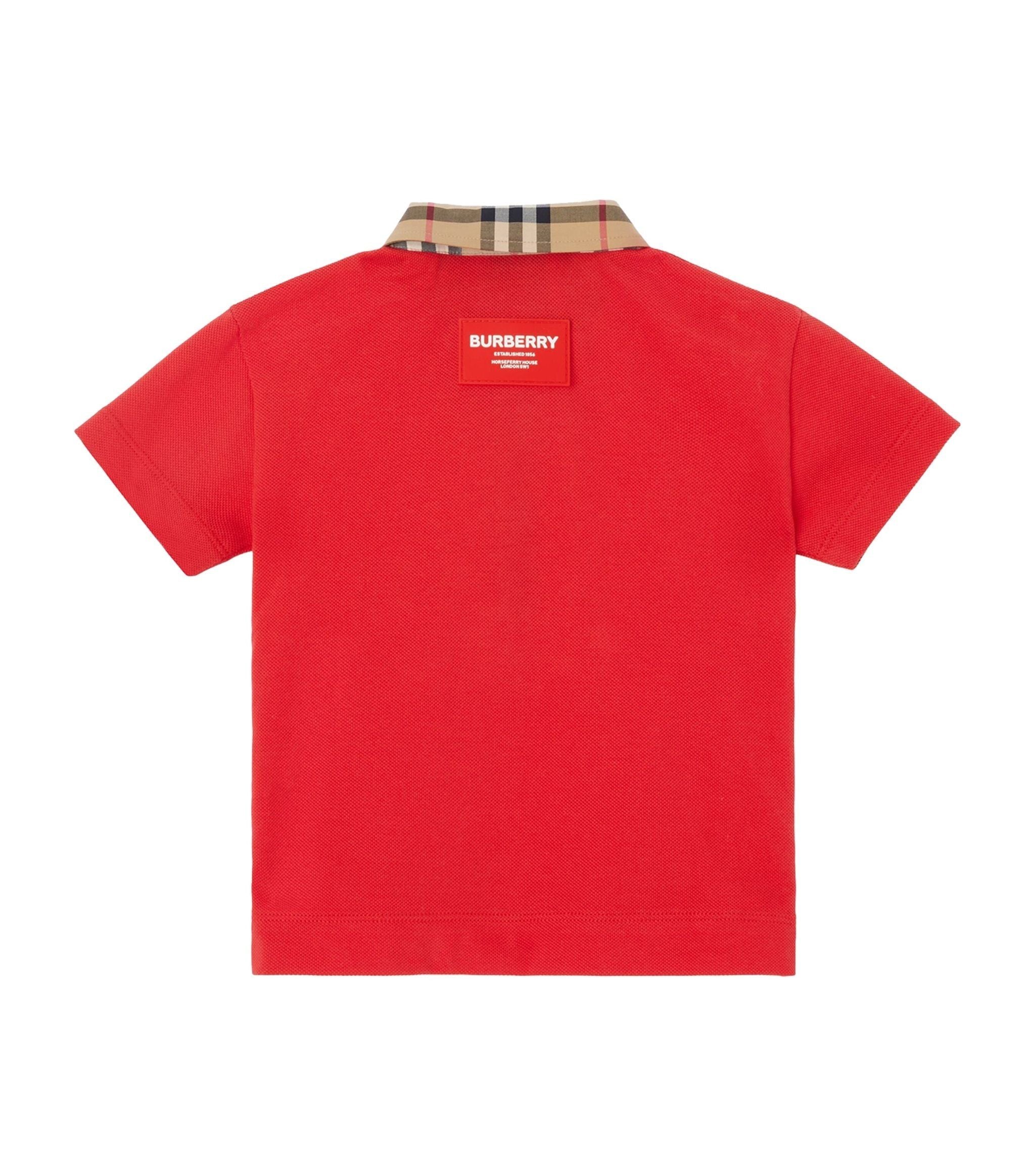 Check-Trim Polo Shirt (6-24 Months)