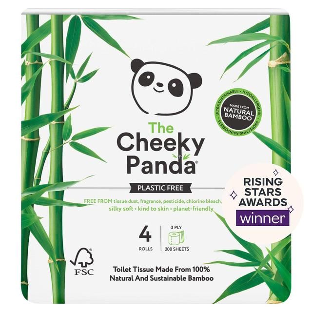 Cheeky Panda Natural Bamboo Toilet Tissue Default Title