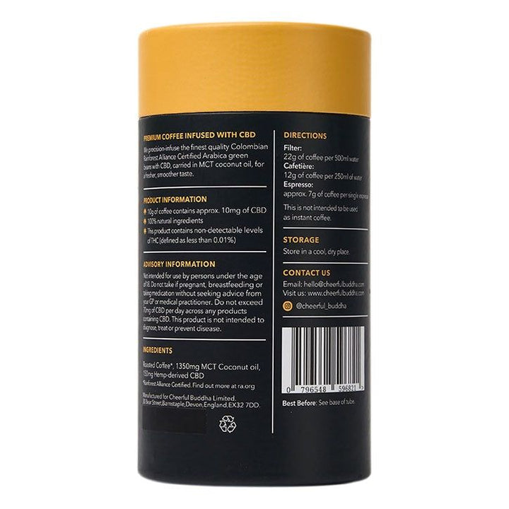 Café infusé au CBD Cheerful Buddha 150 g