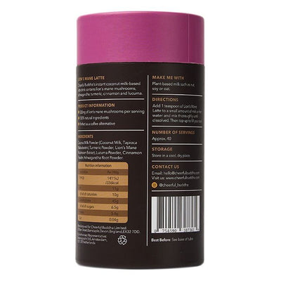 Holland & Barrett Cheerful Buddha Løvemanke Latte 150 g - Kjøp online på McGrocer
